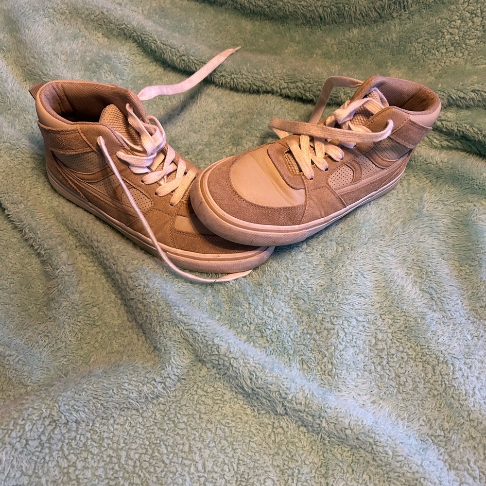 Airwalk Kids High-Top Sneakers - Beige